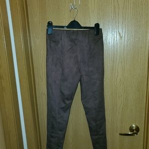 NWT Stella Luce Camel Suede Like Womens Pants